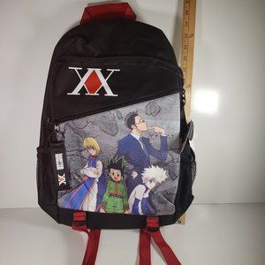 Hunter X Hunter Spencers Exclusive Backpack Character Front Side Net Pockets NWT